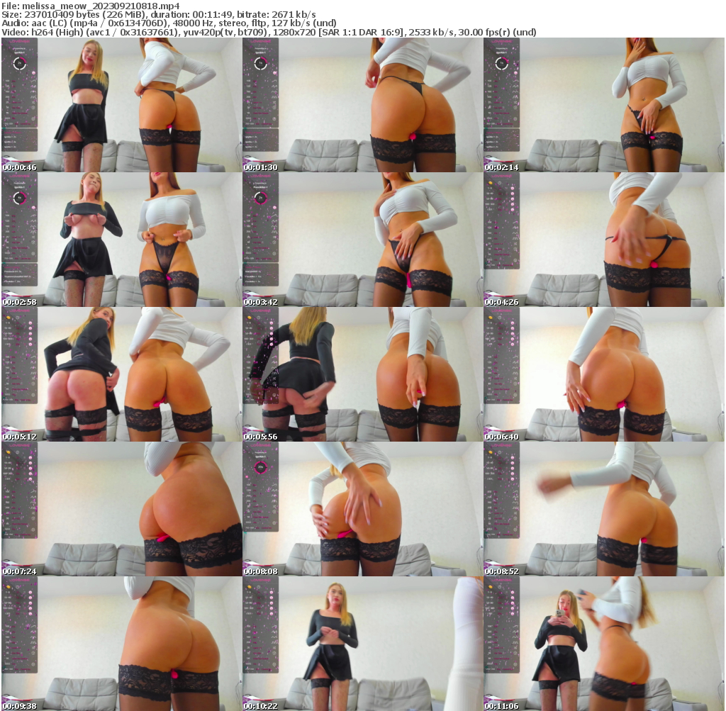 Preview thumb from melissa_meow on 2023-09-21 @ bongacams