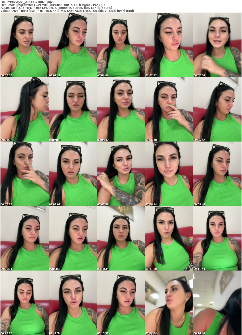 Preview thumb from tokionajoe on 2023-09-21 @ bongacams