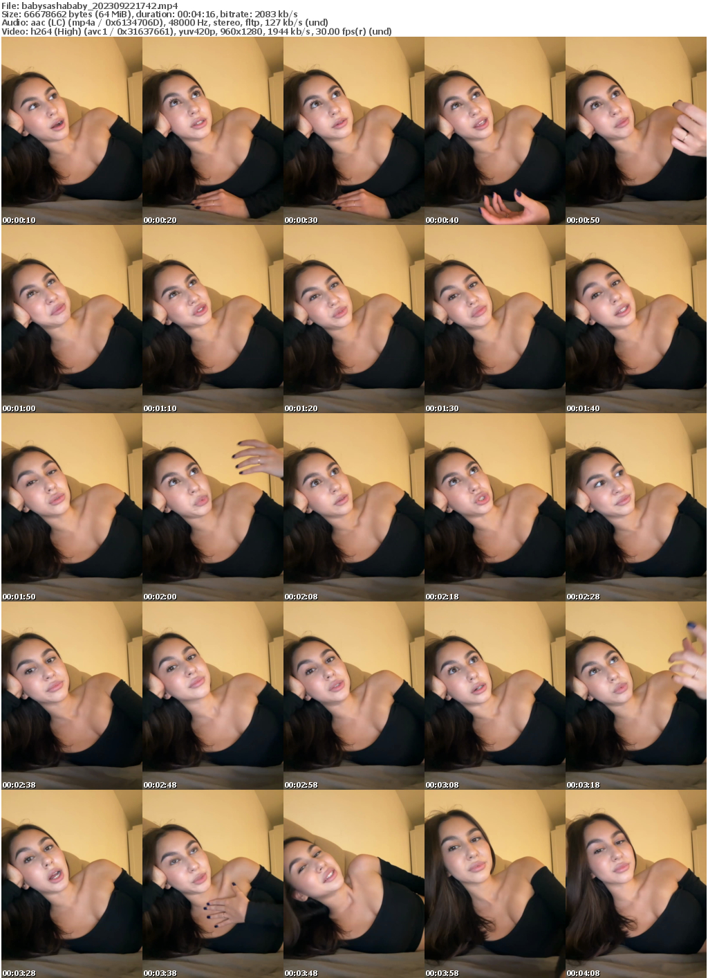 Preview thumb from babysashababy on 2023-09-22 @ bongacams