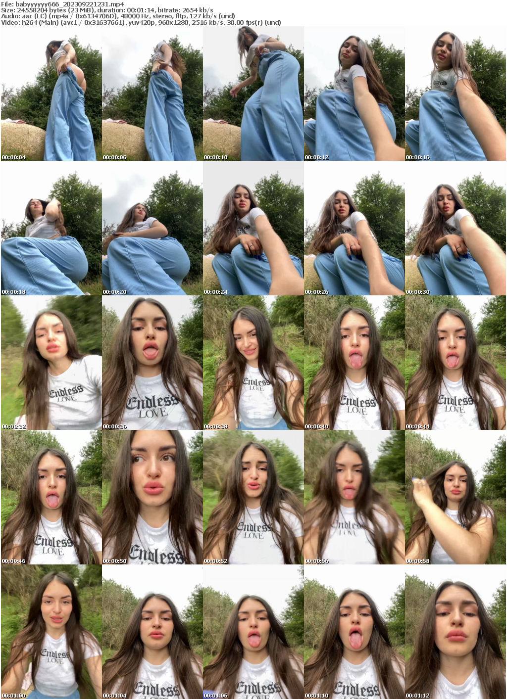 Preview thumb from babyyyyyy666 on 2023-09-22 @ bongacams