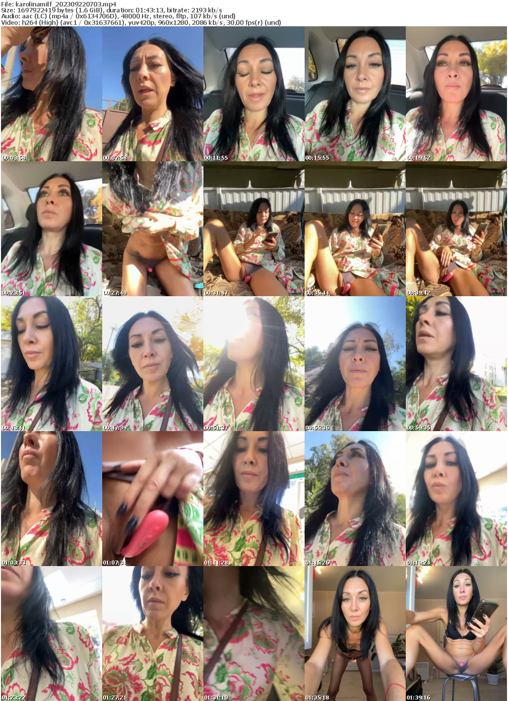 Preview thumb from karolinamilf on 2023-09-22 @ bongacams