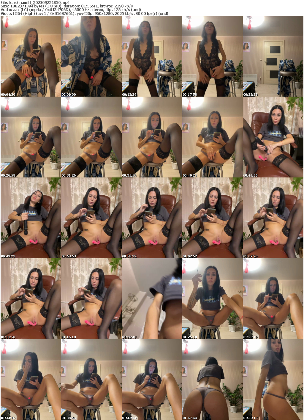 Preview thumb from karolinamilf on 2023-09-22 @ bongacams