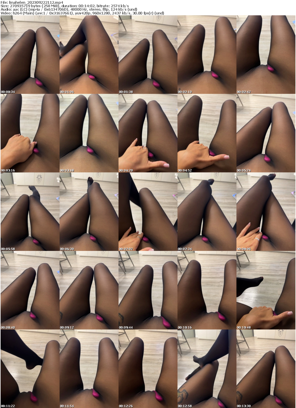 Preview thumb from linahelen on 2023-09-22 @ bongacams