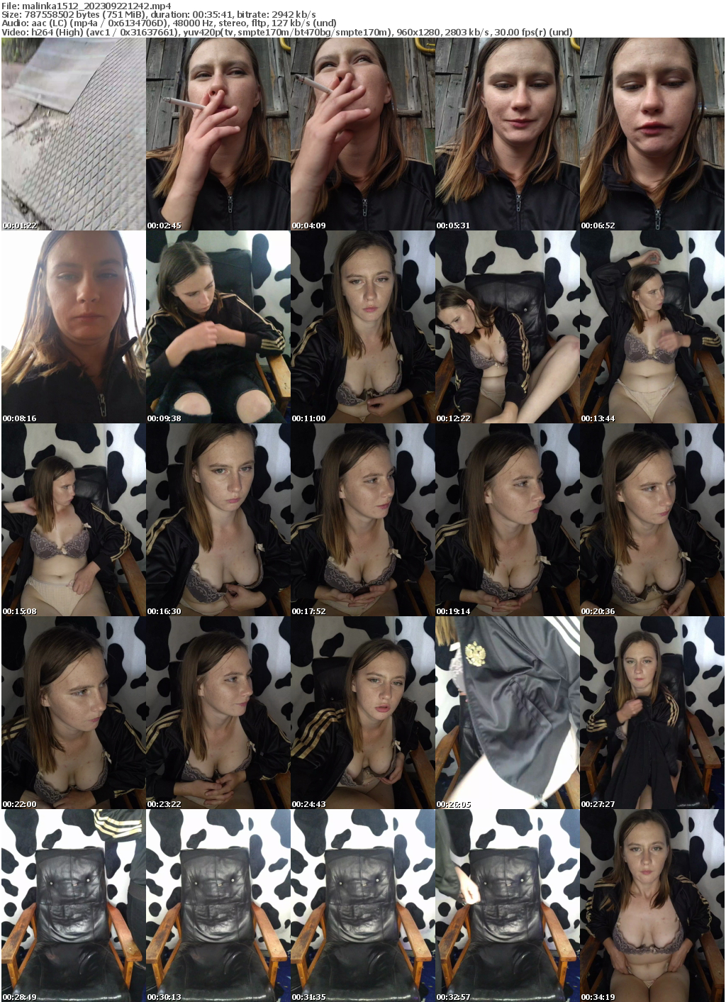 Preview thumb from malinka1512 on 2023-09-22 @ bongacams