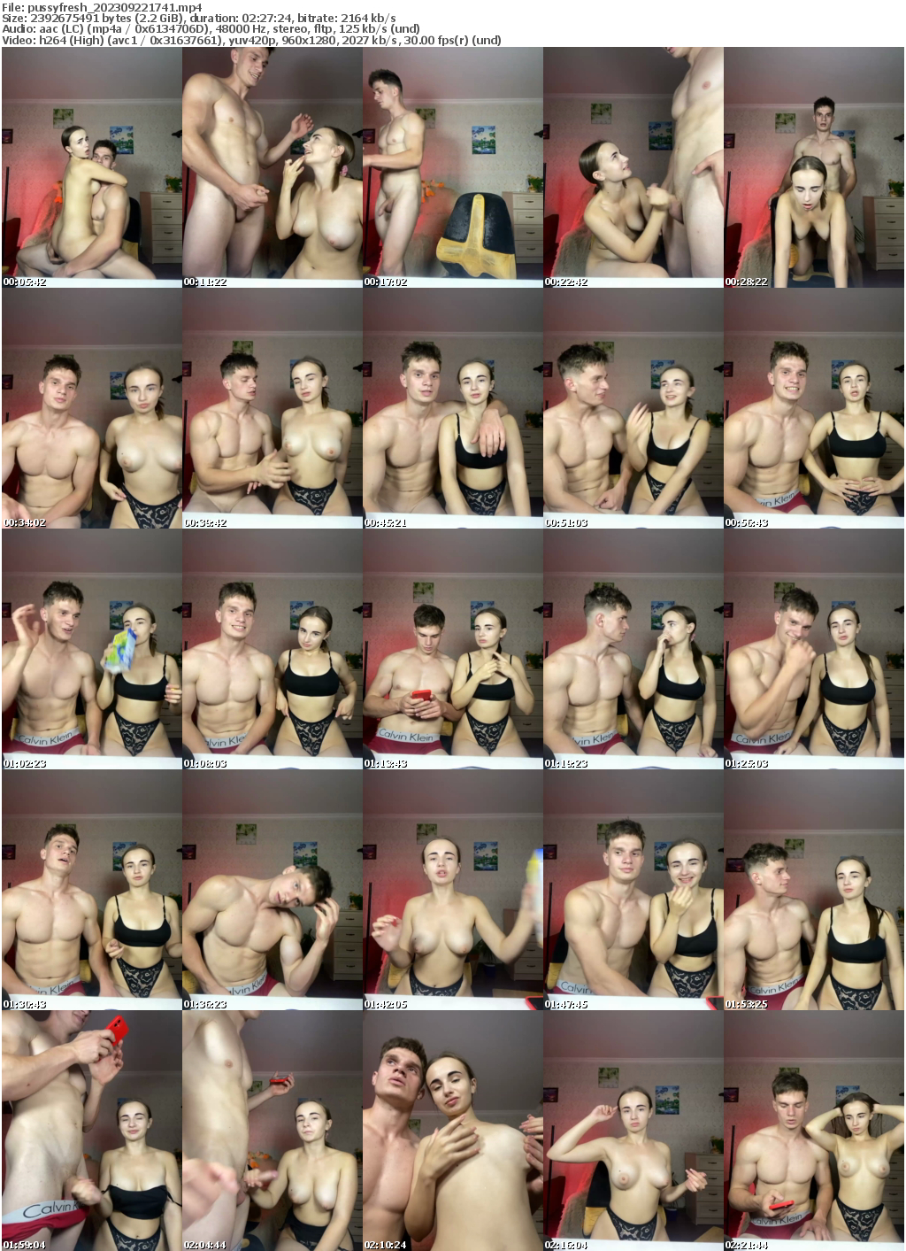 Preview thumb from pussyfresh on 2023-09-22 @ bongacams