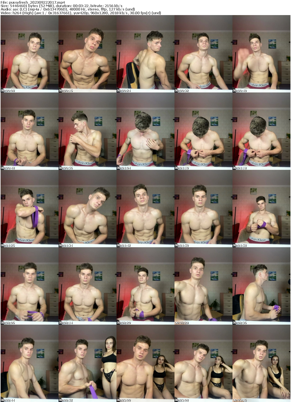 Preview thumb from pussyfresh on 2023-09-22 @ bongacams