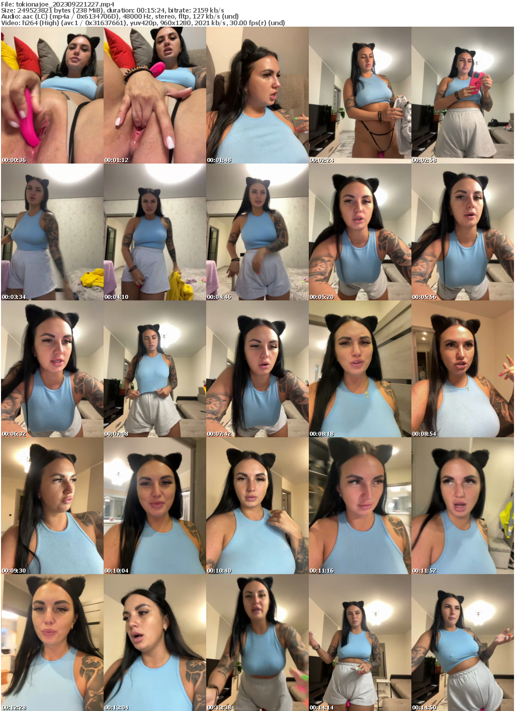 Preview thumb from tokionajoe on 2023-09-22 @ bongacams