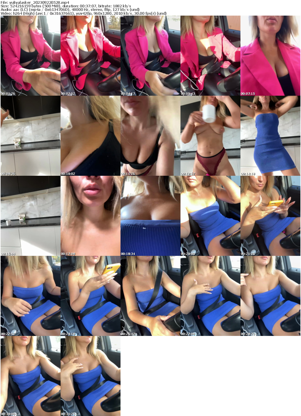 Preview thumb from yuliyalasker on 2023-09-22 @ bongacams