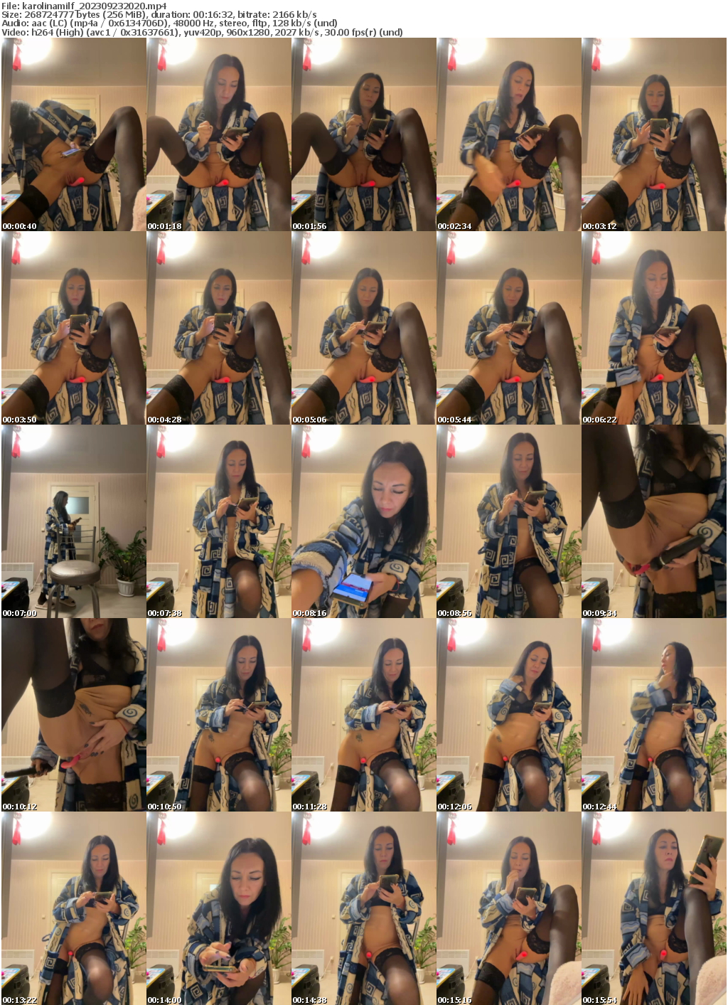 Preview thumb from karolinamilf on 2023-09-23 @ bongacams