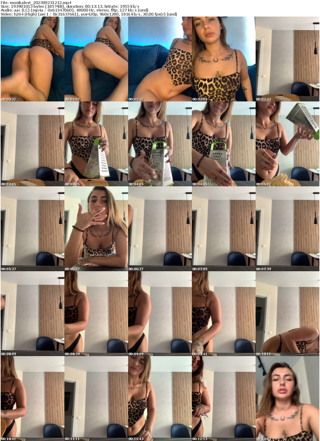 Preview thumb from monikalevi on 2023-09-23 @ bongacams