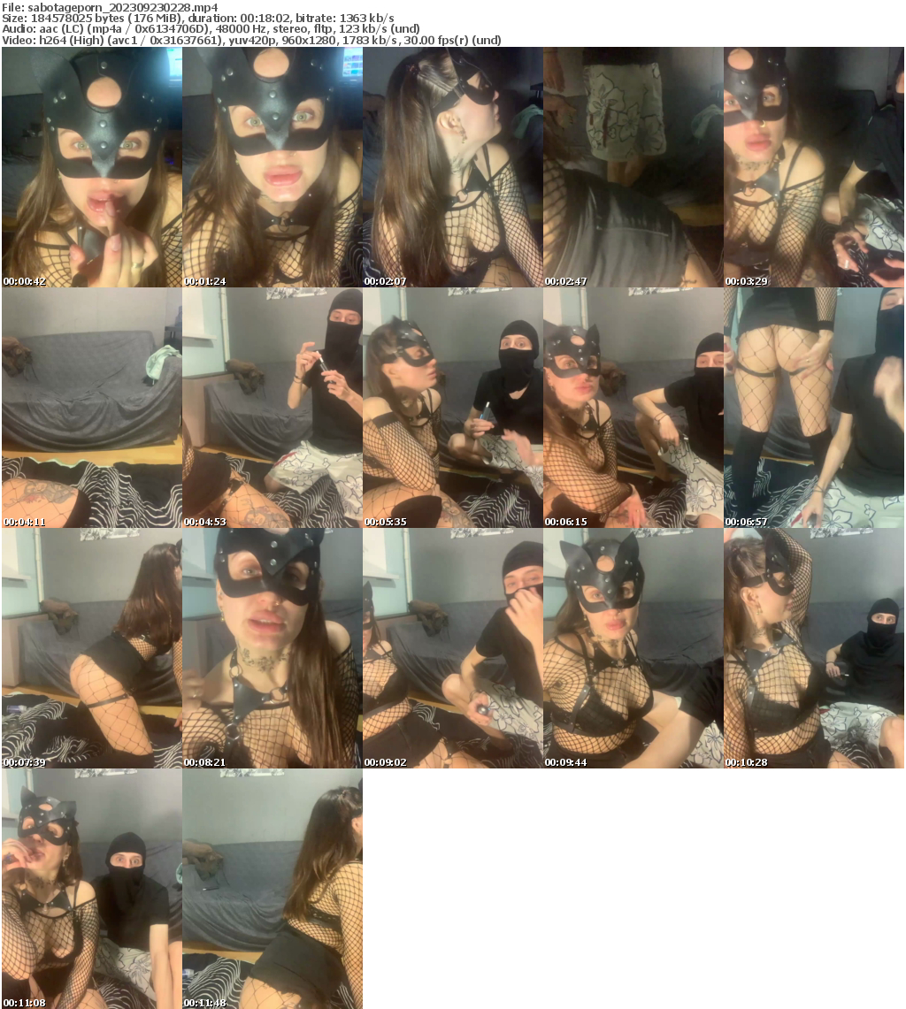 Preview thumb from sabotageporn on 2023-09-23 @ bongacams