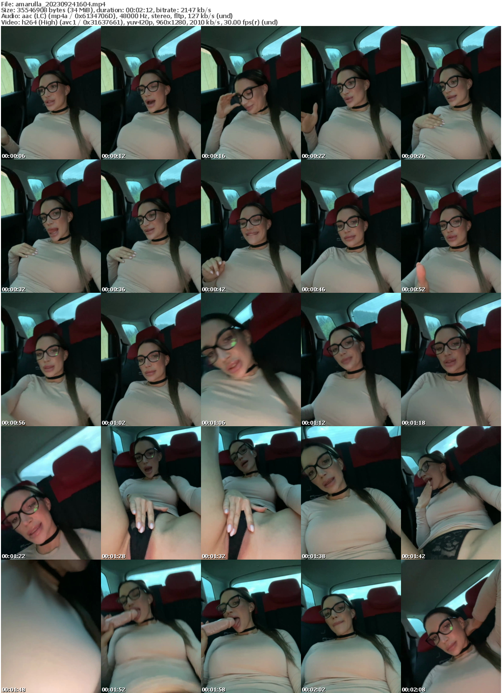 Preview thumb from amarulla on 2023-09-24 @ bongacams