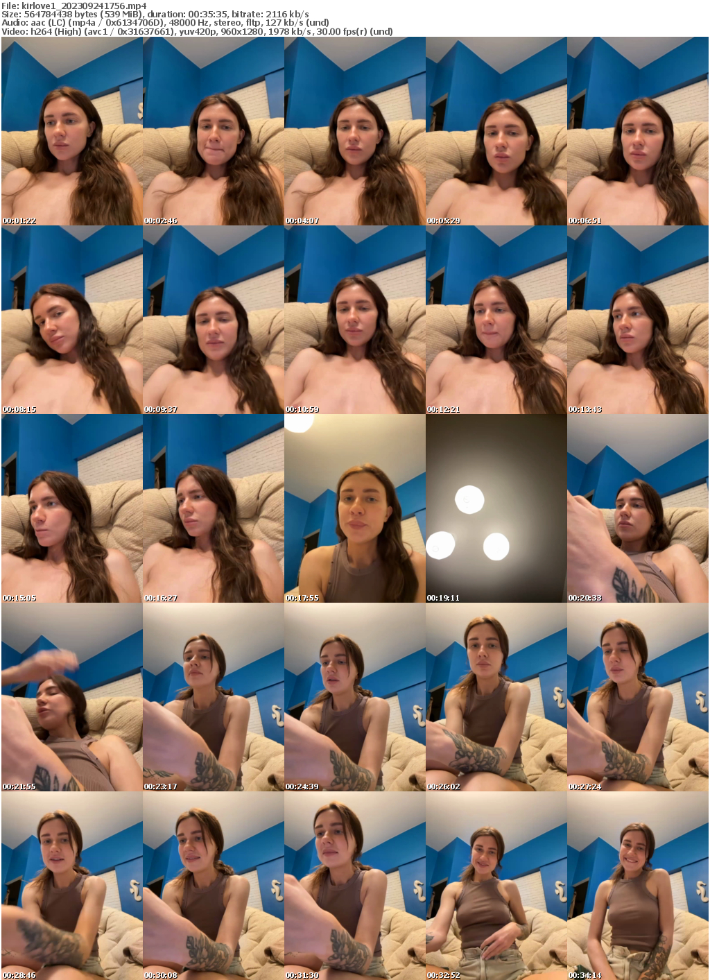 Preview thumb from kirlove1 on 2023-09-24 @ bongacams