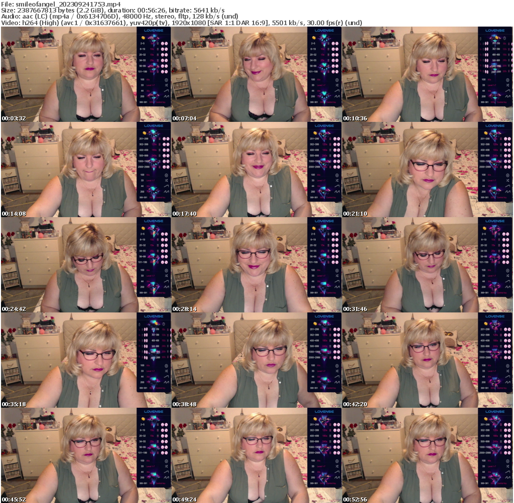 Preview thumb from smileofangel on 2023-09-24 @ bongacams