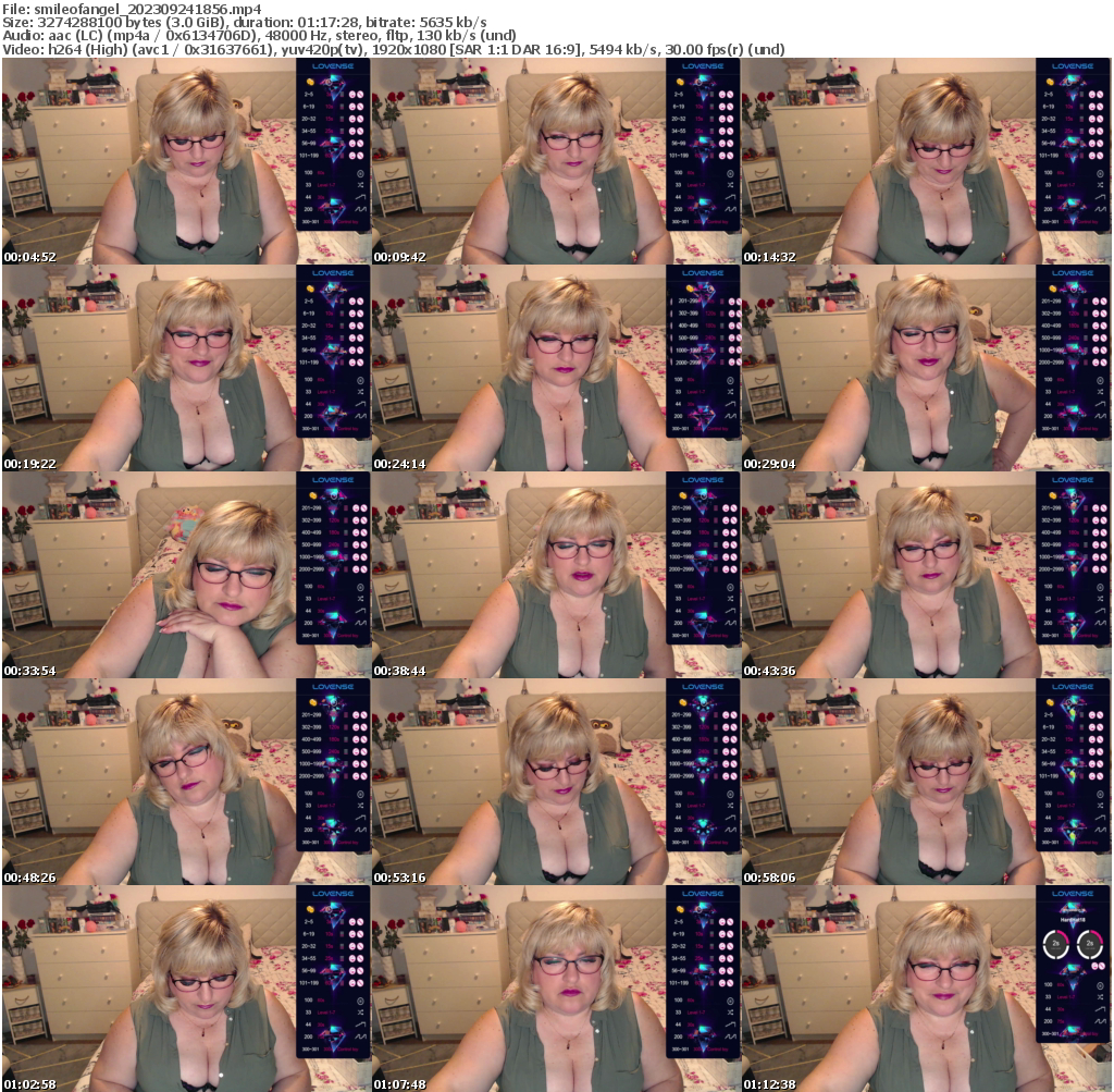 Preview thumb from smileofangel on 2023-09-24 @ bongacams