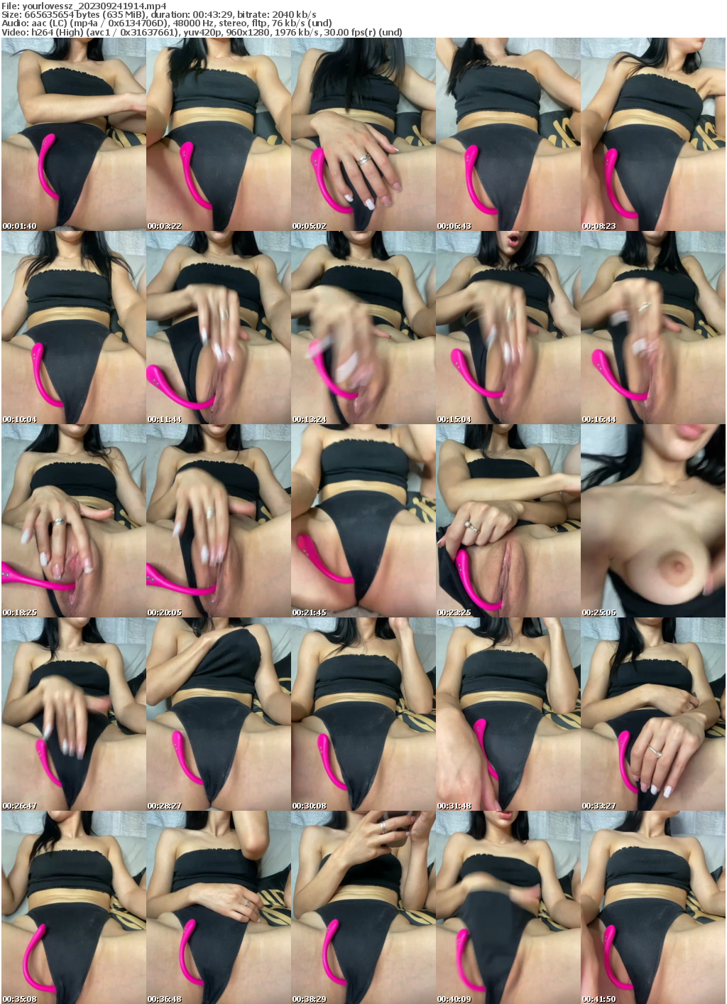 Preview thumb from yourlovessz on 2023-09-24 @ bongacams