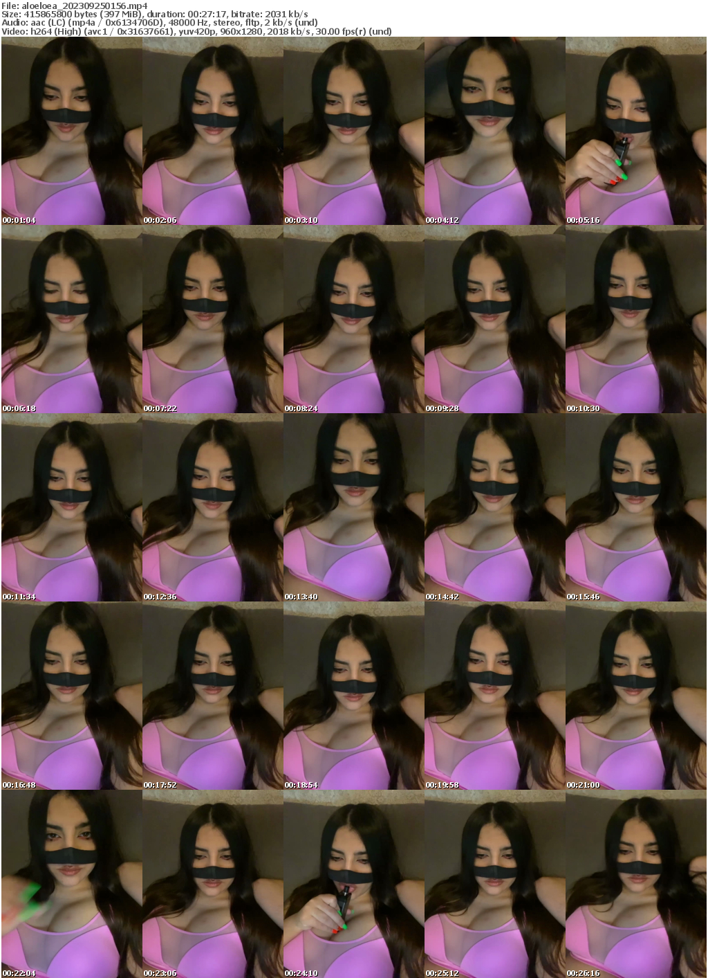 Preview thumb from aloeloea on 2023-09-25 @ bongacams