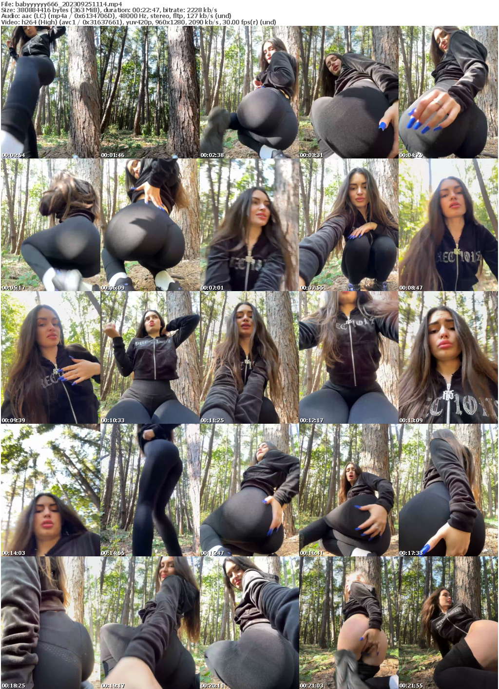 Preview thumb from babyyyyyy666 on 2023-09-25 @ bongacams