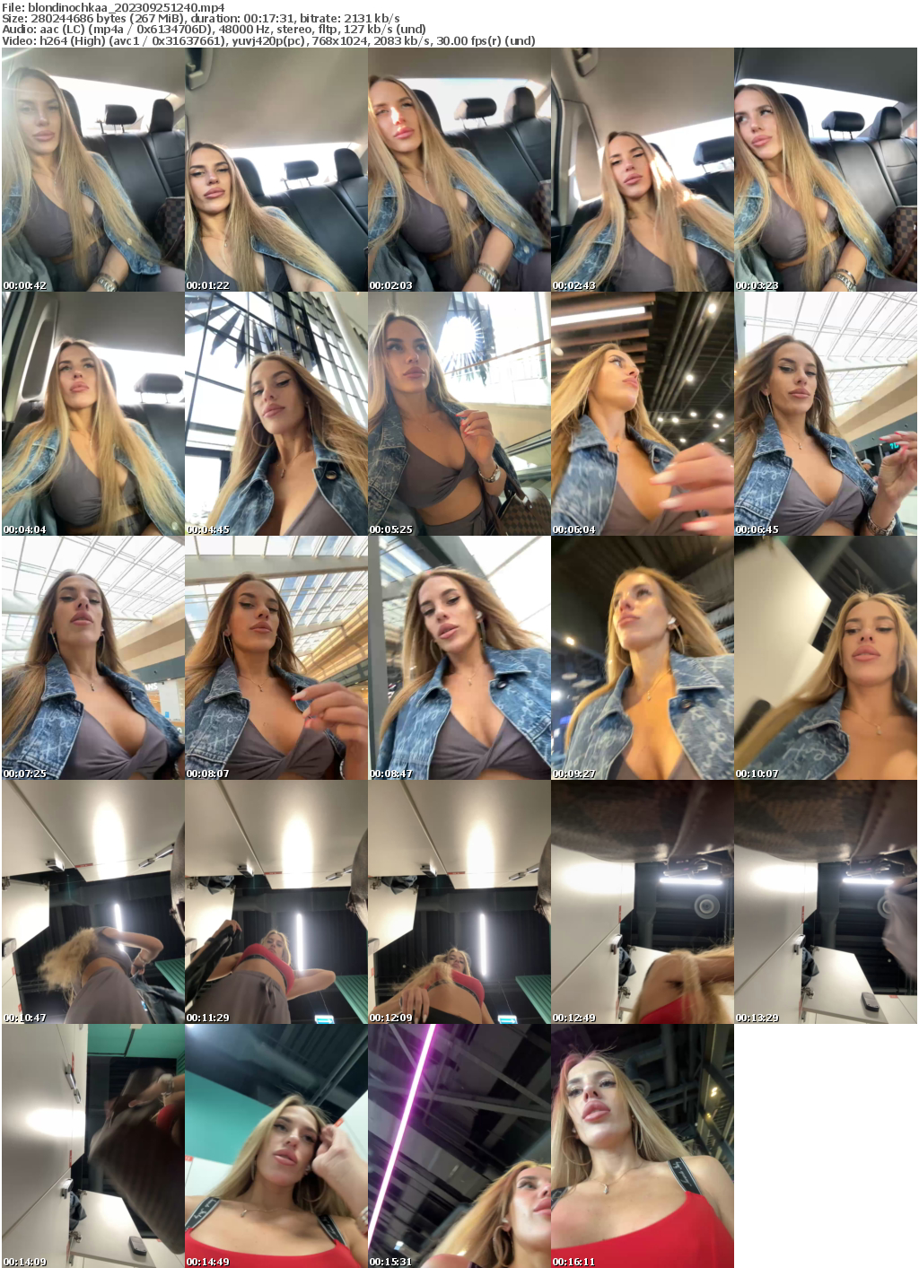 Preview thumb from blondinochkaa on 2023-09-25 @ bongacams