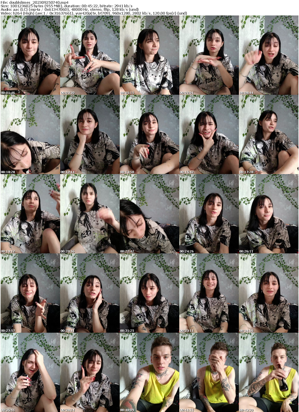 Preview thumb from doublslimes on 2023-09-25 @ bongacams