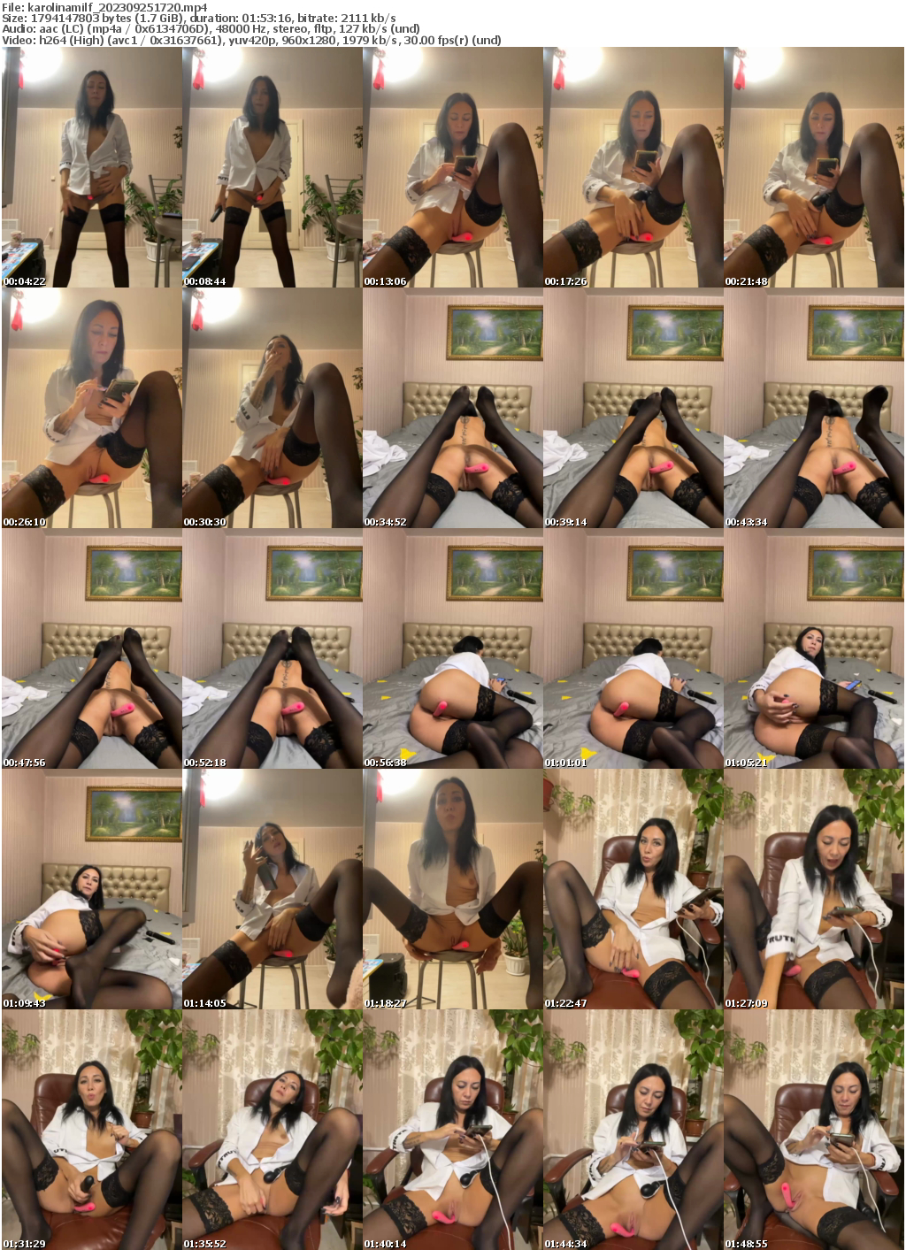 Preview thumb from karolinamilf on 2023-09-25 @ bongacams