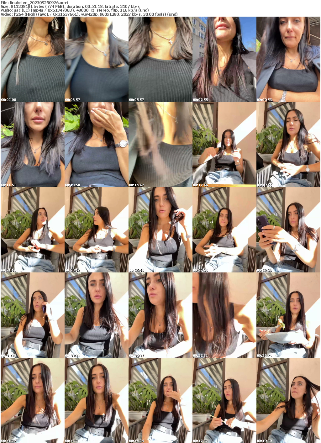 Preview thumb from linahelen on 2023-09-25 @ bongacams