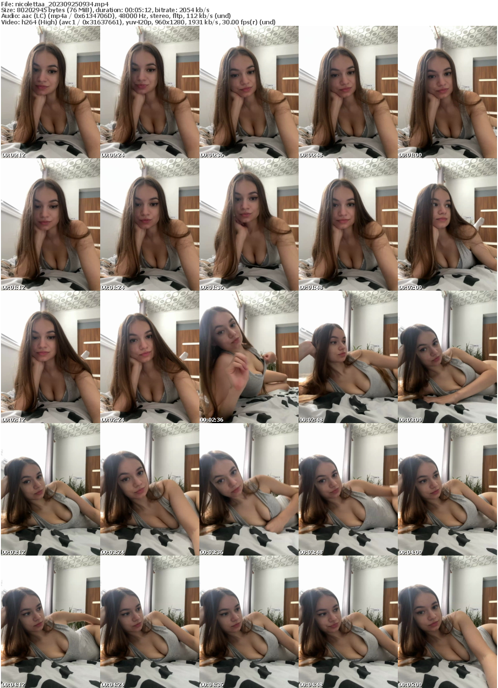 Preview thumb from nicolettaa on 2023-09-25 @ bongacams