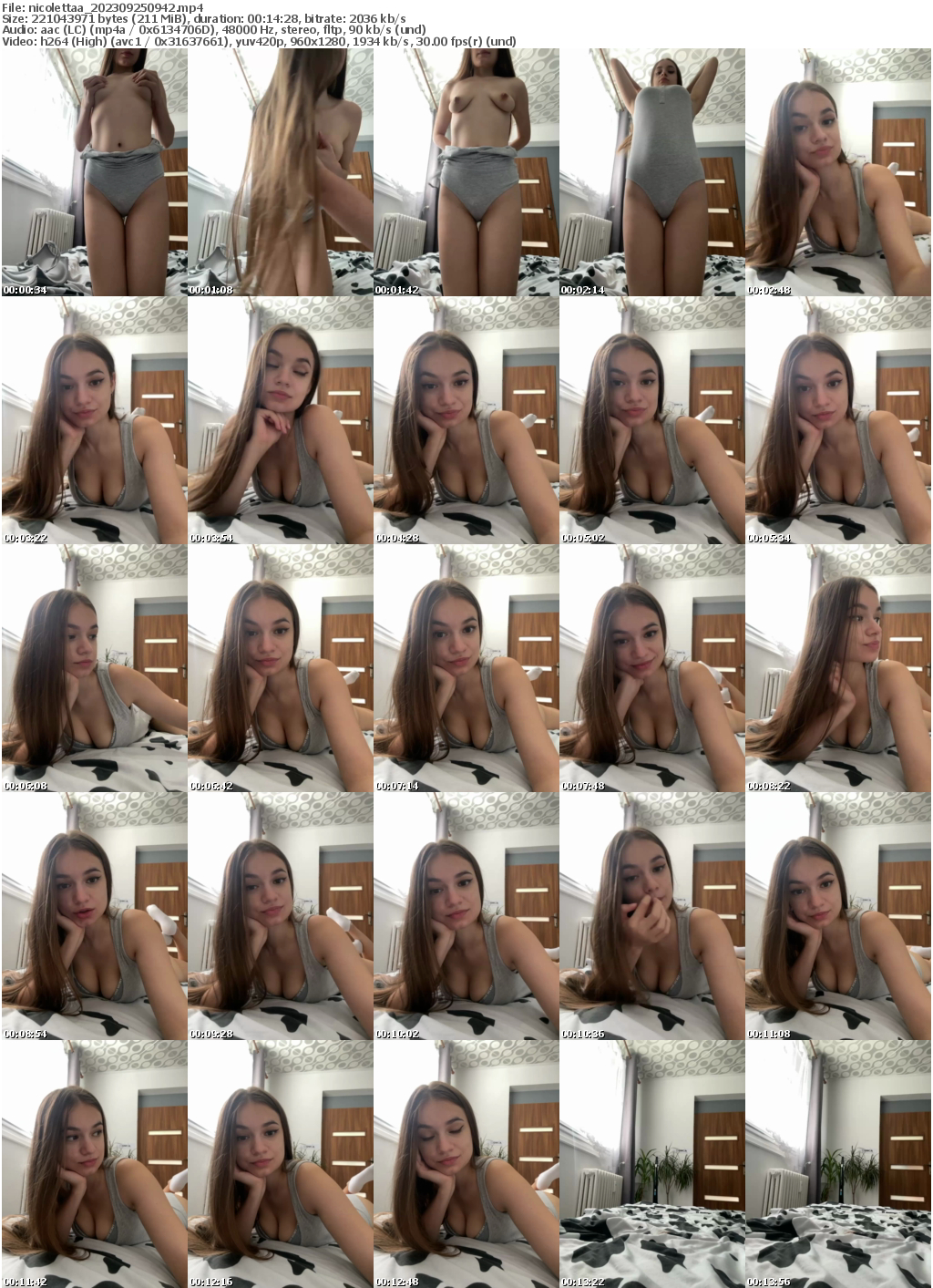 Preview thumb from nicolettaa on 2023-09-25 @ bongacams