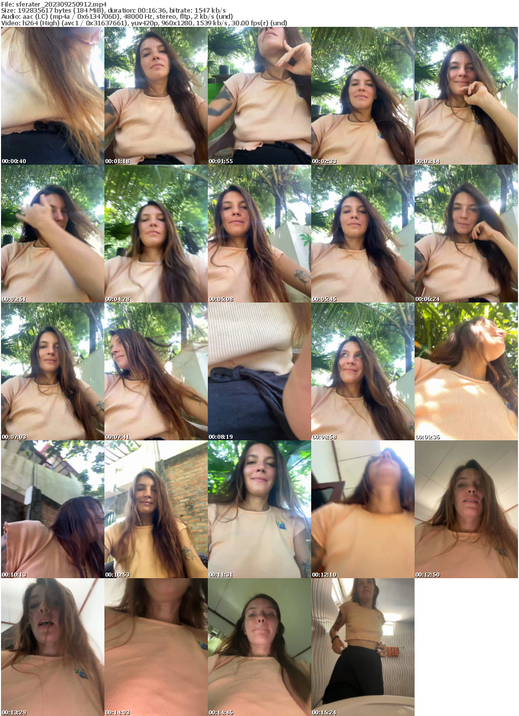 Preview thumb from sferater on 2023-09-25 @ bongacams