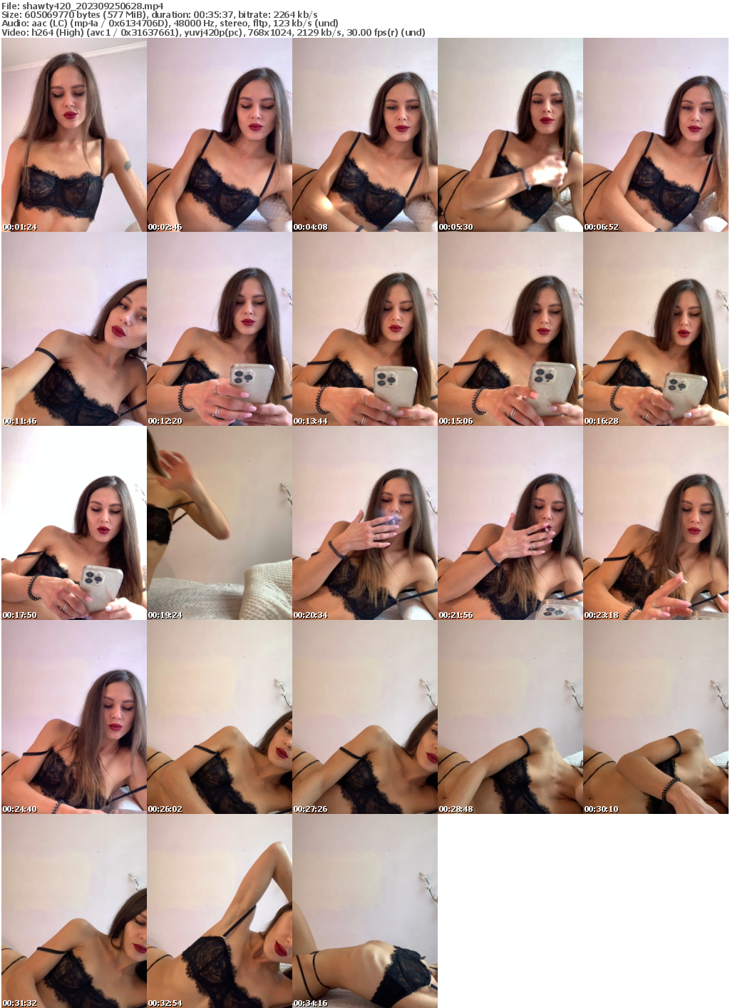 Preview thumb from shawty420 on 2023-09-25 @ bongacams