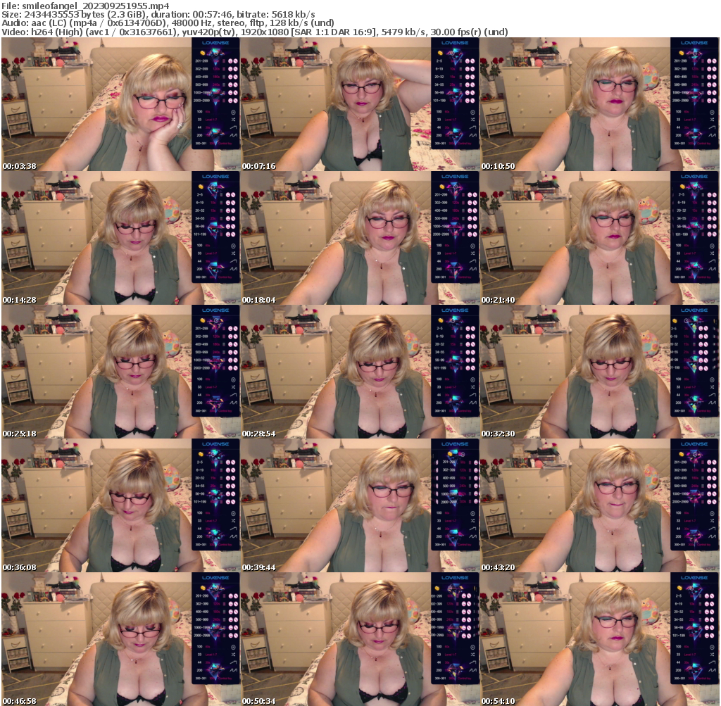 Preview thumb from smileofangel on 2023-09-25 @ bongacams