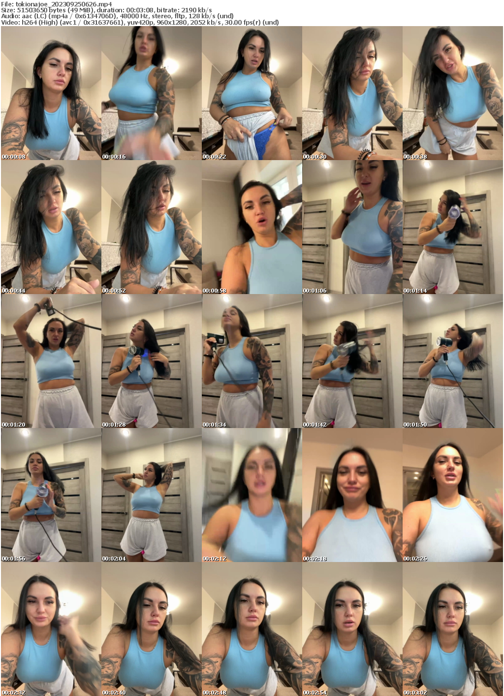 Preview thumb from tokionajoe on 2023-09-25 @ bongacams