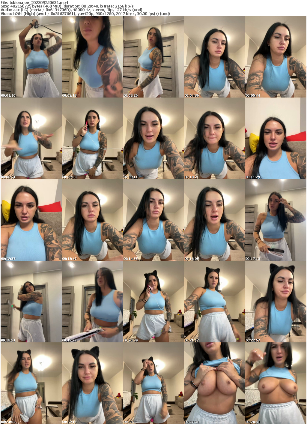 Preview thumb from tokionajoe on 2023-09-25 @ bongacams