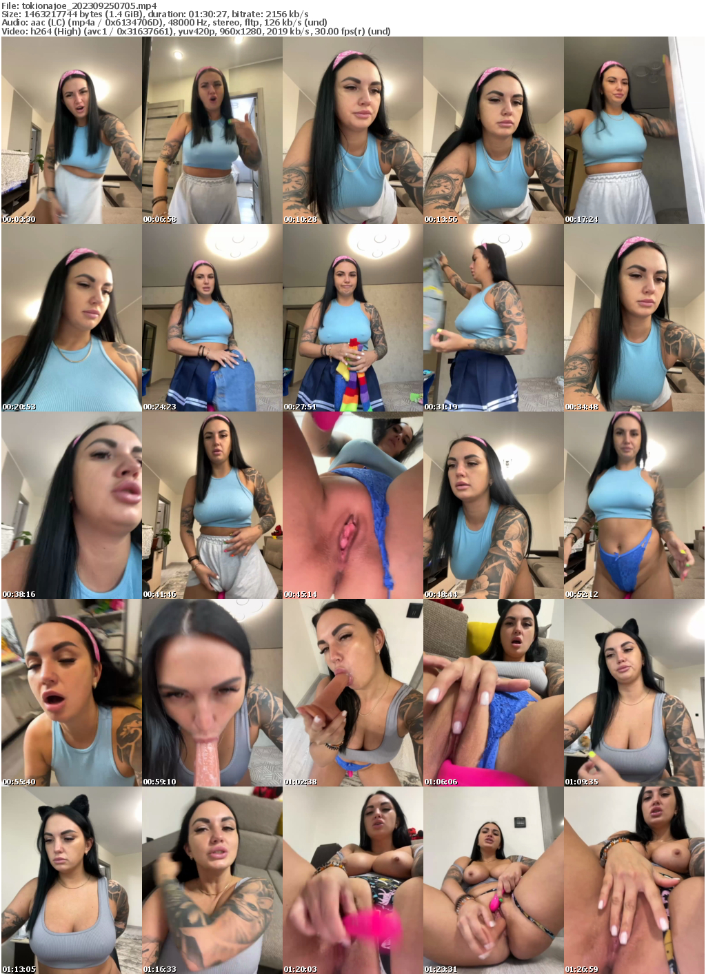 Preview thumb from tokionajoe on 2023-09-25 @ bongacams