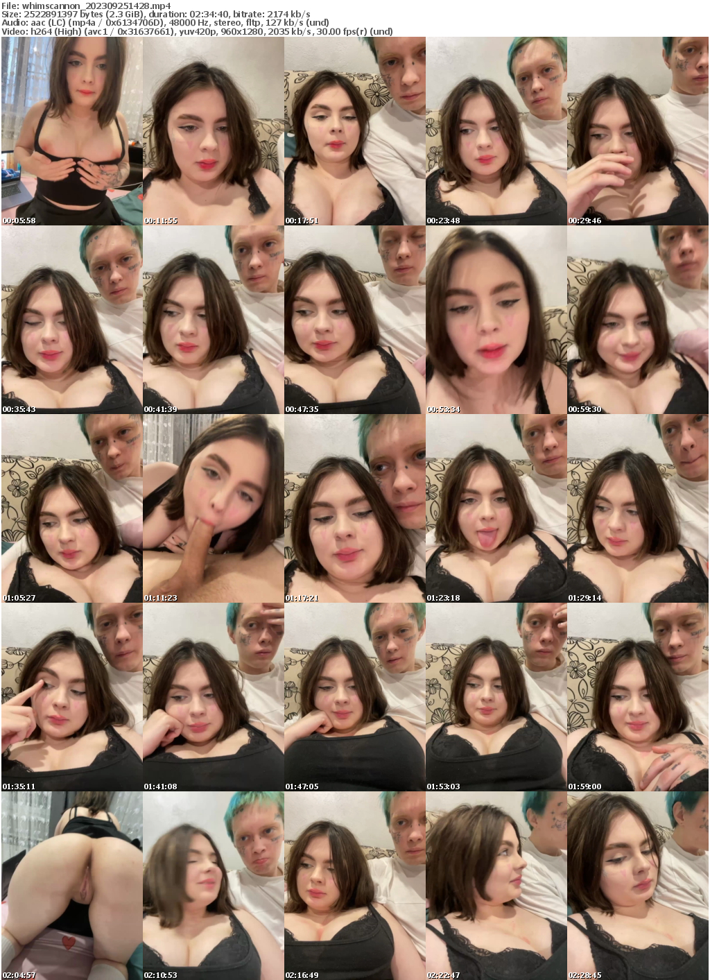 Preview thumb from whimscannon on 2023-09-25 @ bongacams