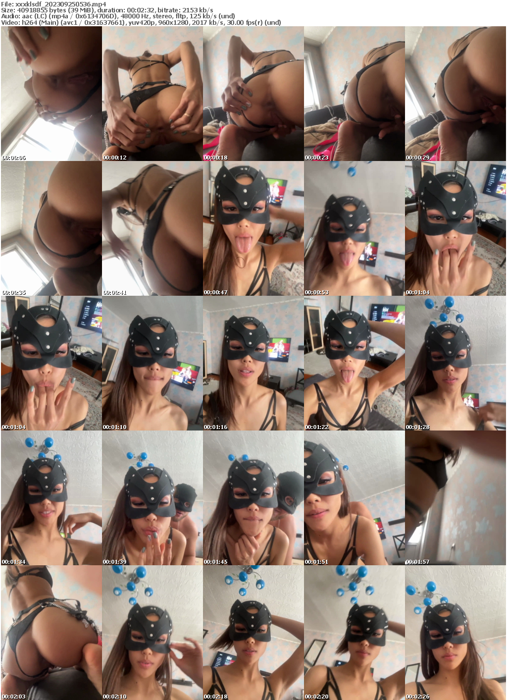 Preview thumb from xxxklsdf on 2023-09-25 @ bongacams