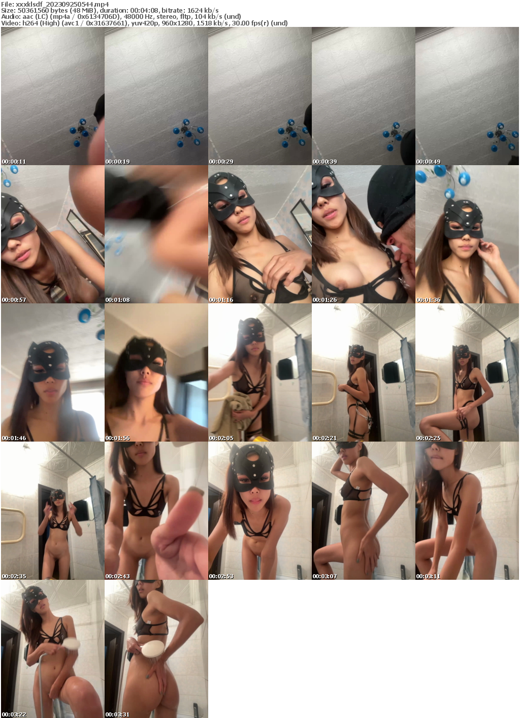 Preview thumb from xxxklsdf on 2023-09-25 @ bongacams