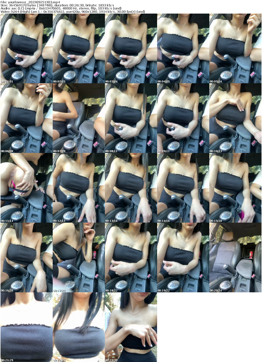 Preview thumb from yourlovessz on 2023-09-25 @ bongacams