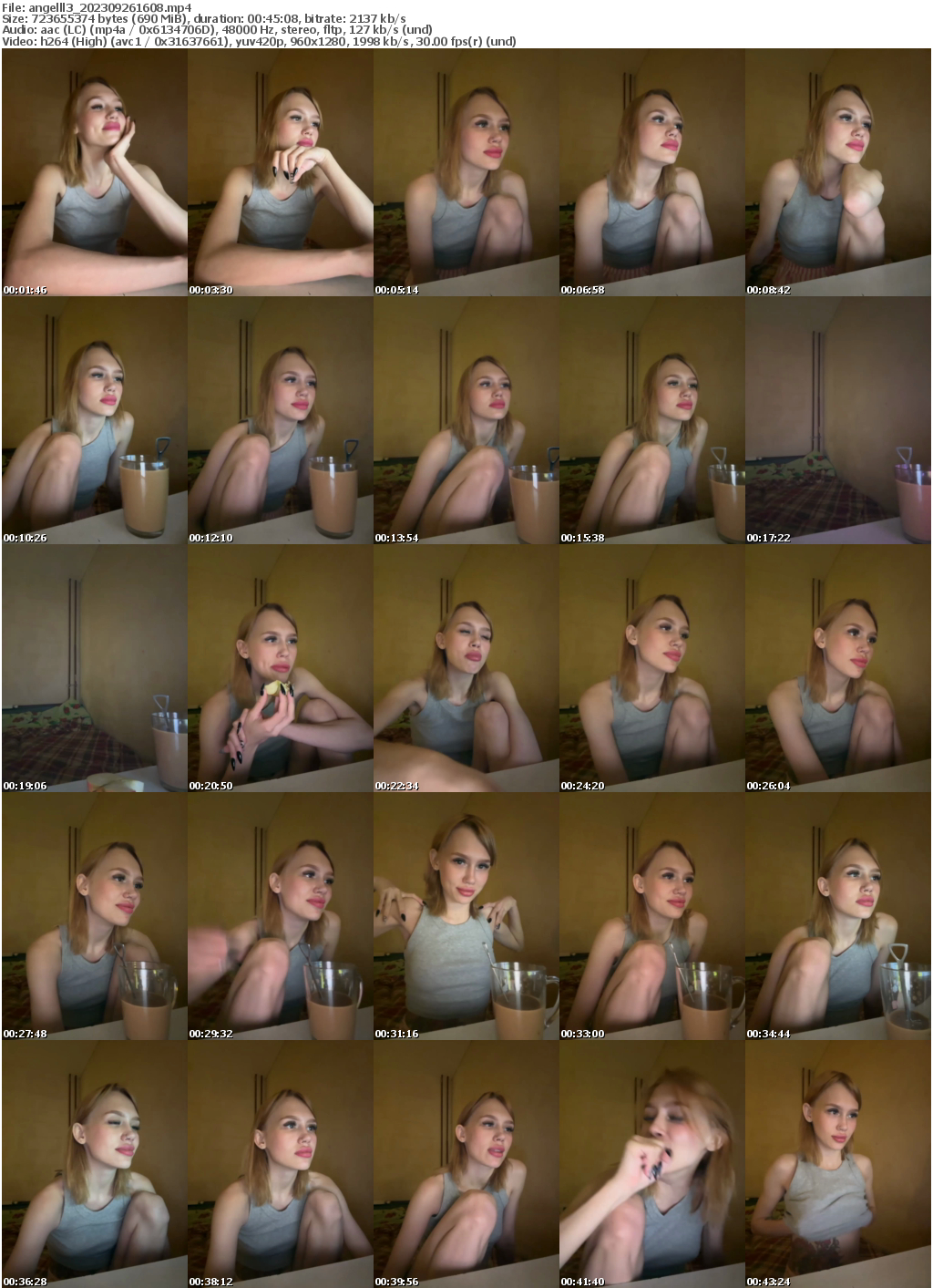 Preview thumb from angelll3 on 2023-09-26 @ bongacams