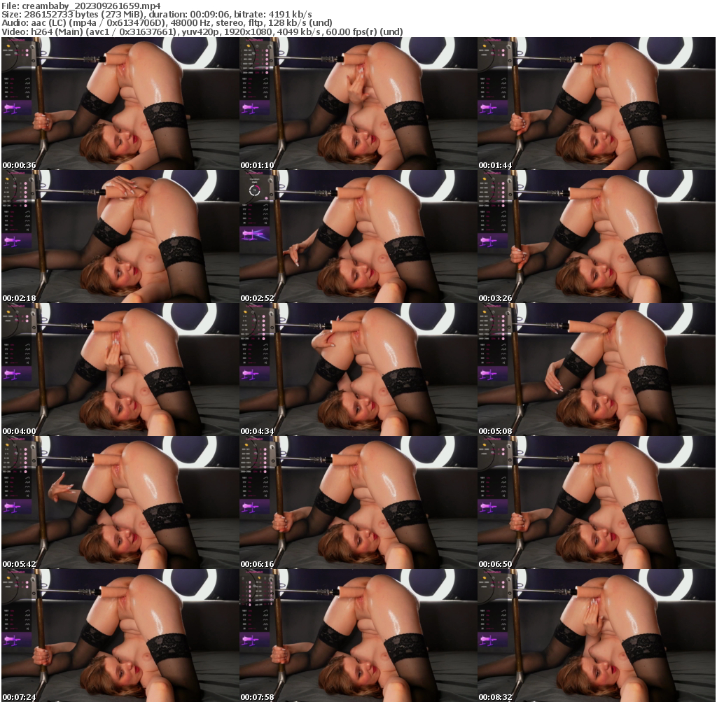 Preview thumb from creambaby on 2023-09-26 @ bongacams