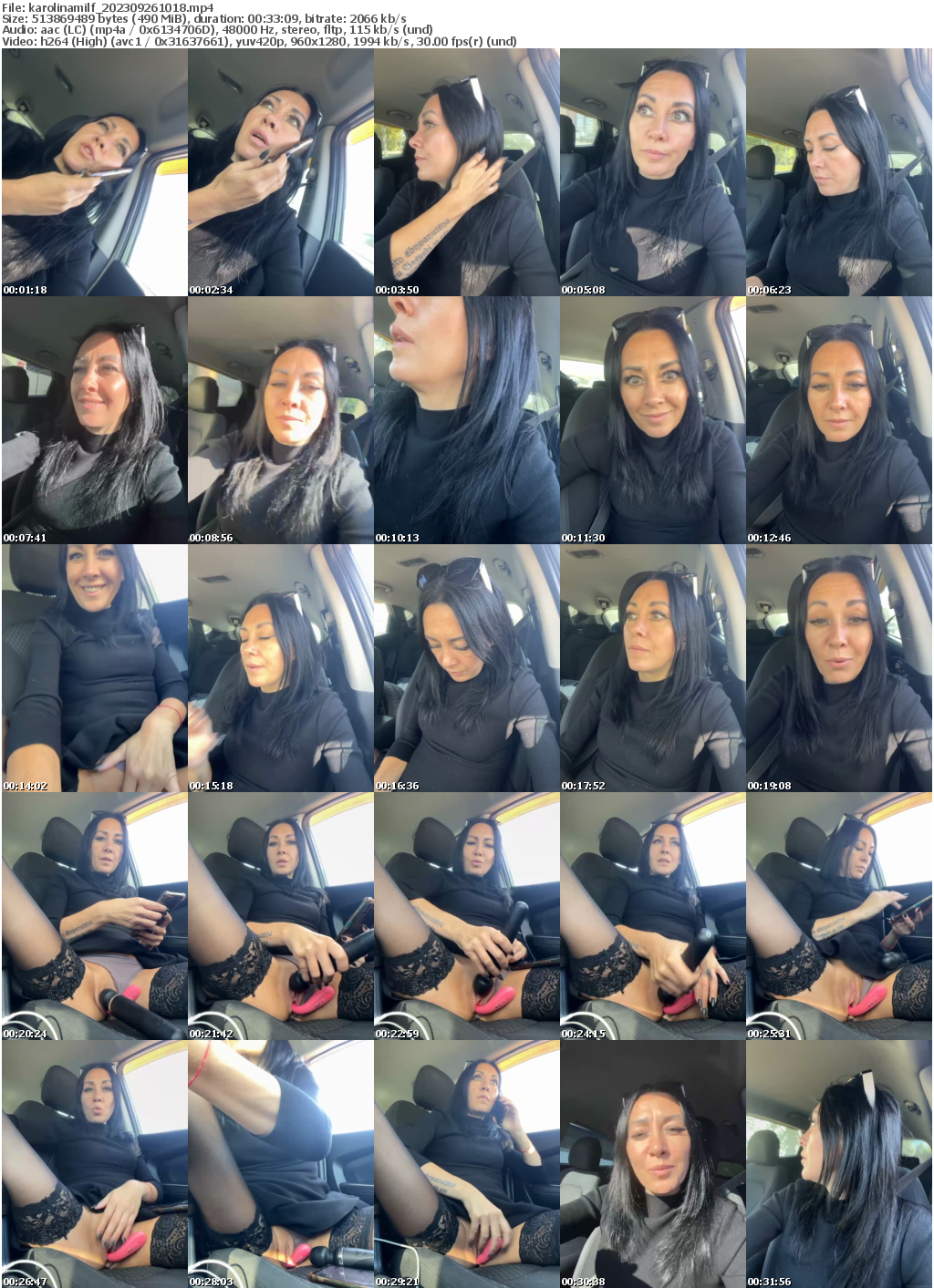 Preview thumb from karolinamilf on 2023-09-26 @ bongacams