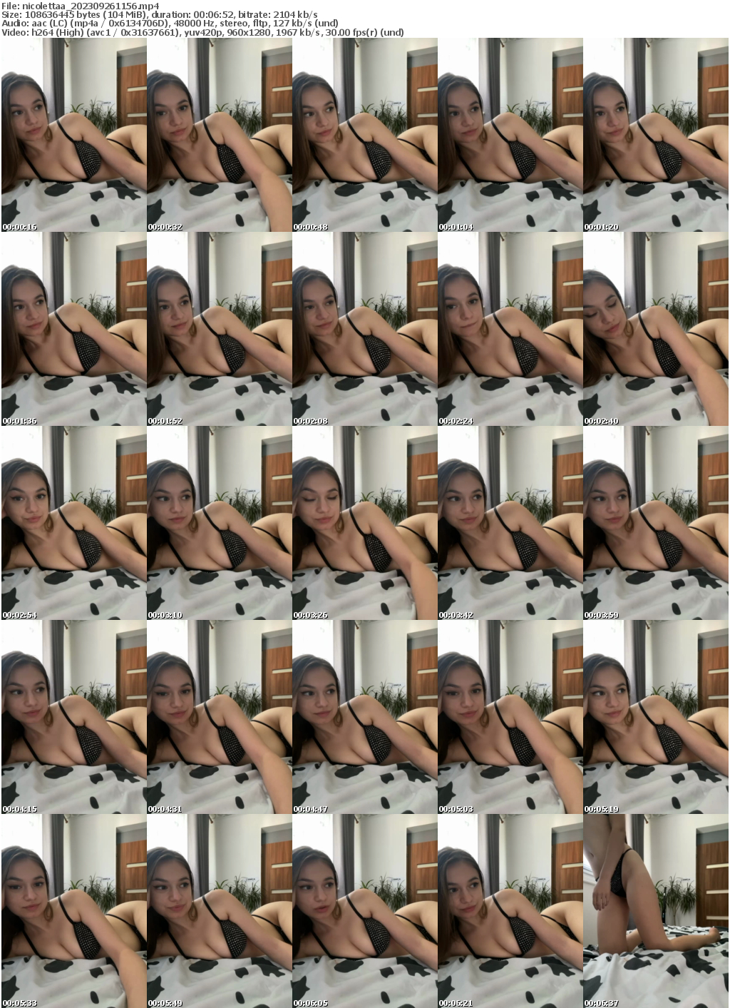 Preview thumb from nicolettaa on 2023-09-26 @ bongacams