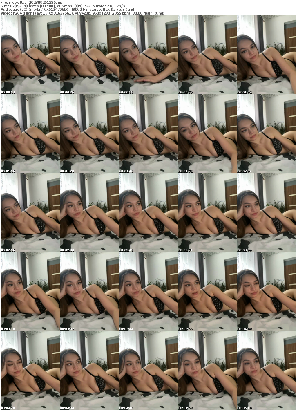 Preview thumb from nicolettaa on 2023-09-26 @ bongacams