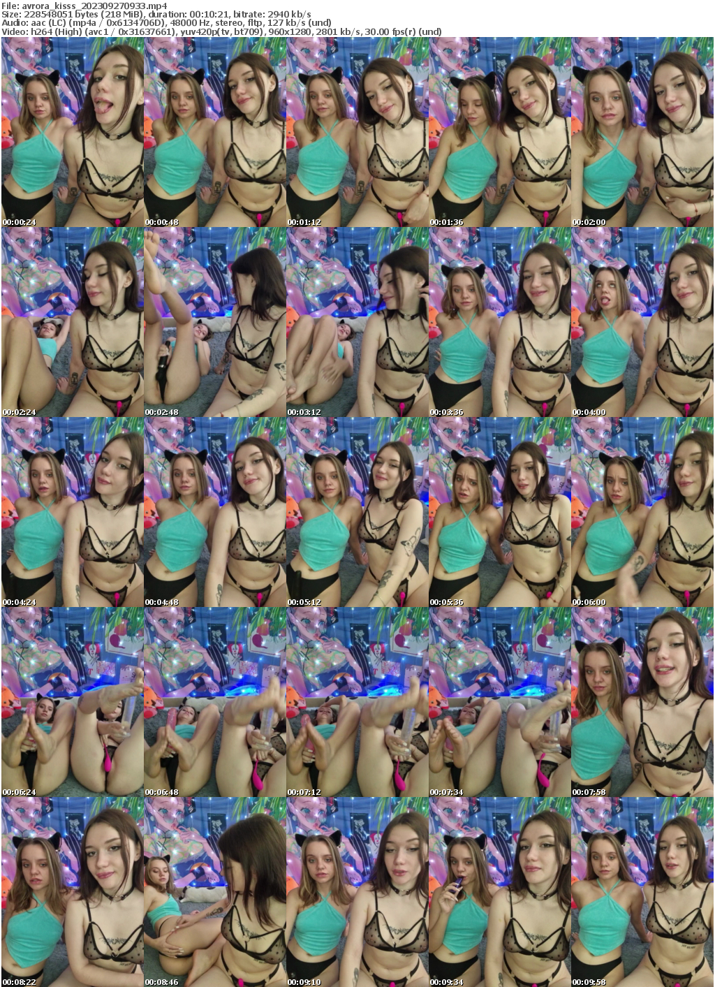 Preview thumb from avrora_kisss on 2023-09-27 @ bongacams