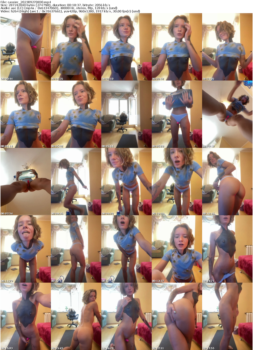 Preview thumb from cassiec on 2023-09-27 @ bongacams