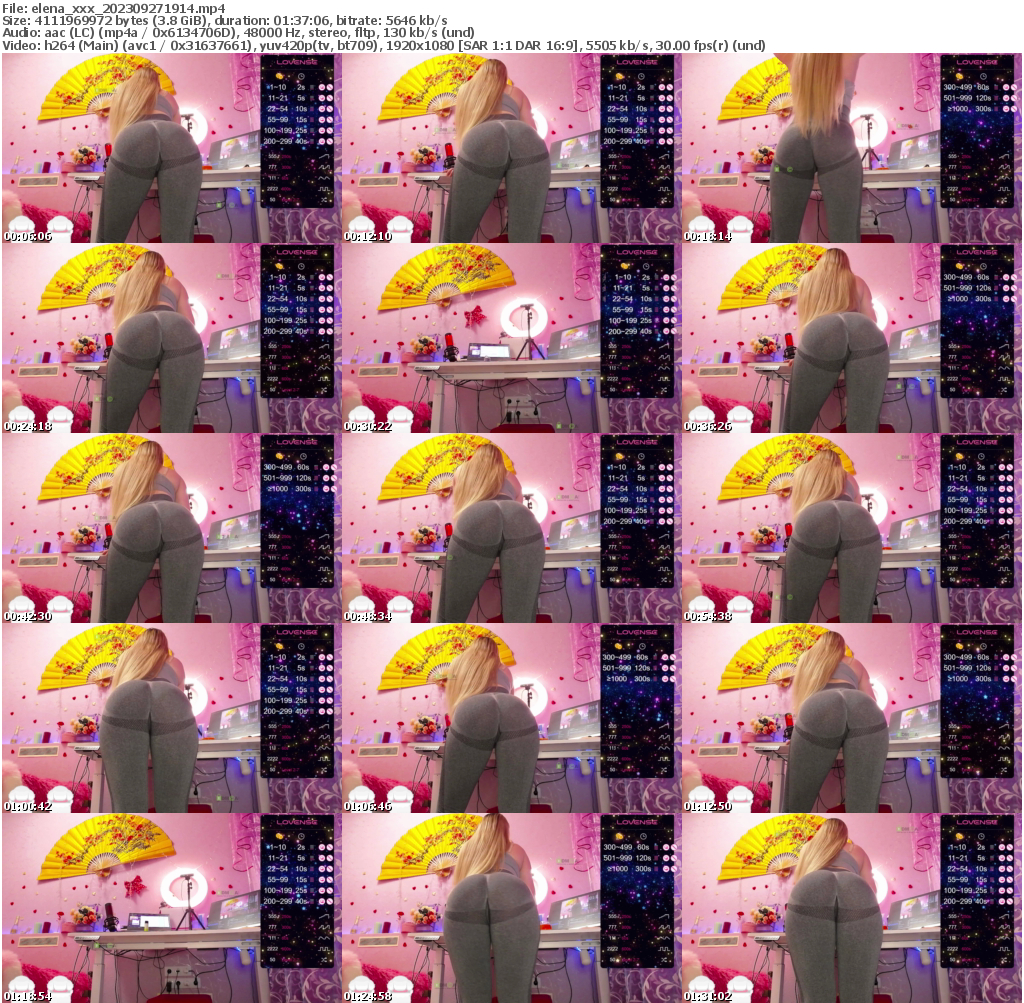 Preview thumb from elena_xxx on 2023-09-27 @ bongacams