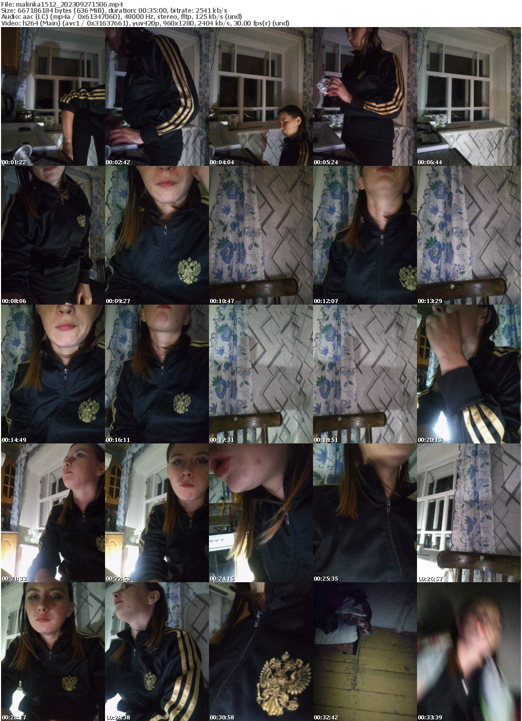 Preview thumb from malinka1512 on 2023-09-27 @ bongacams