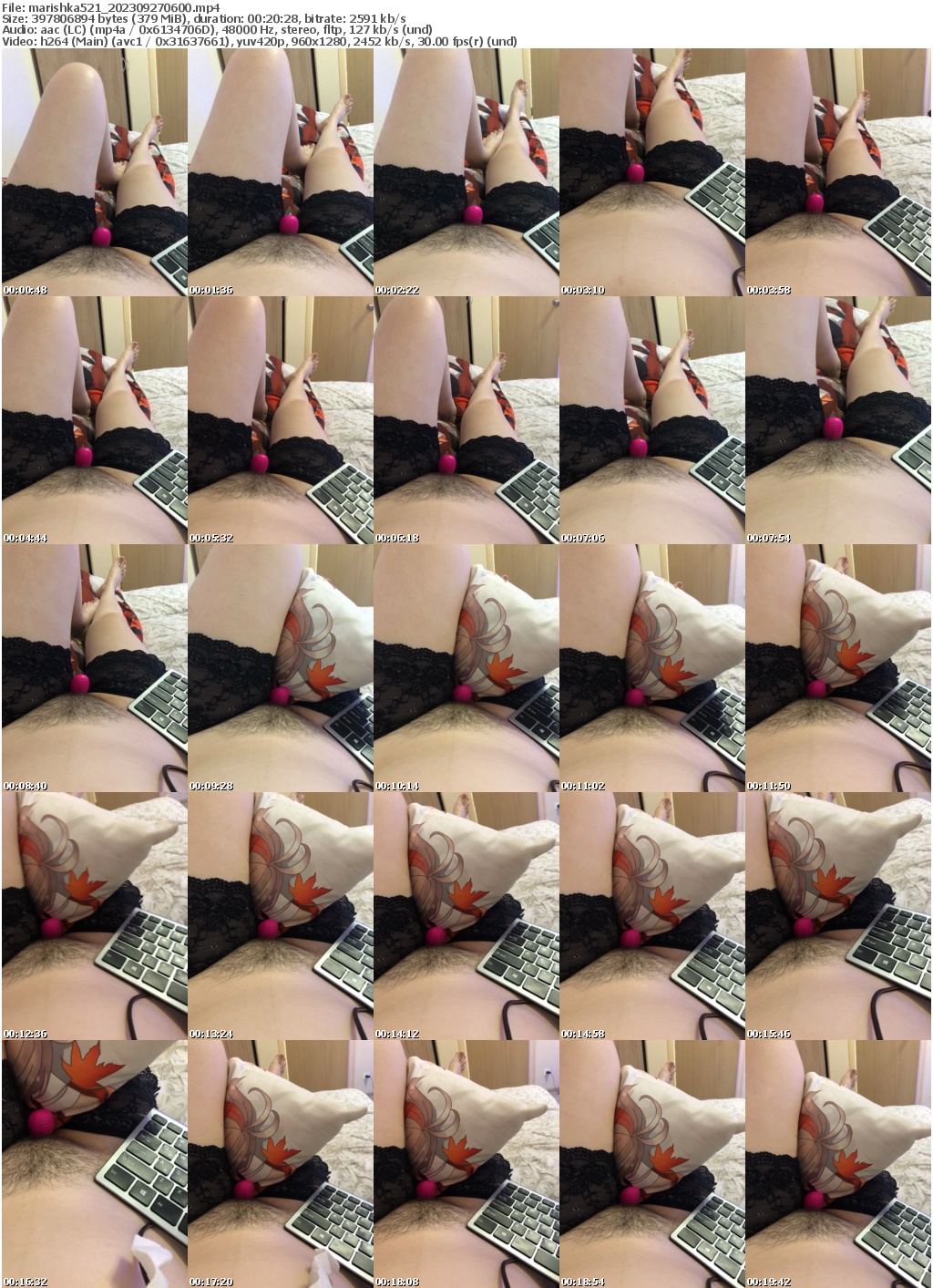 Preview thumb from marishka521 on 2023-09-27 @ bongacams