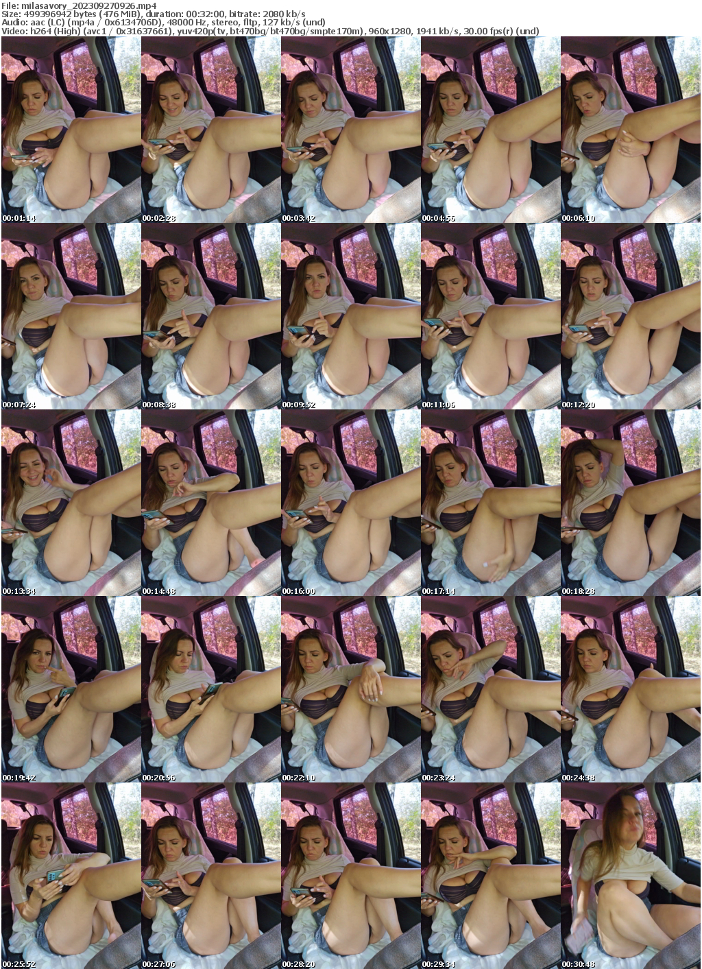 Preview thumb from milasavory on 2023-09-27 @ bongacams