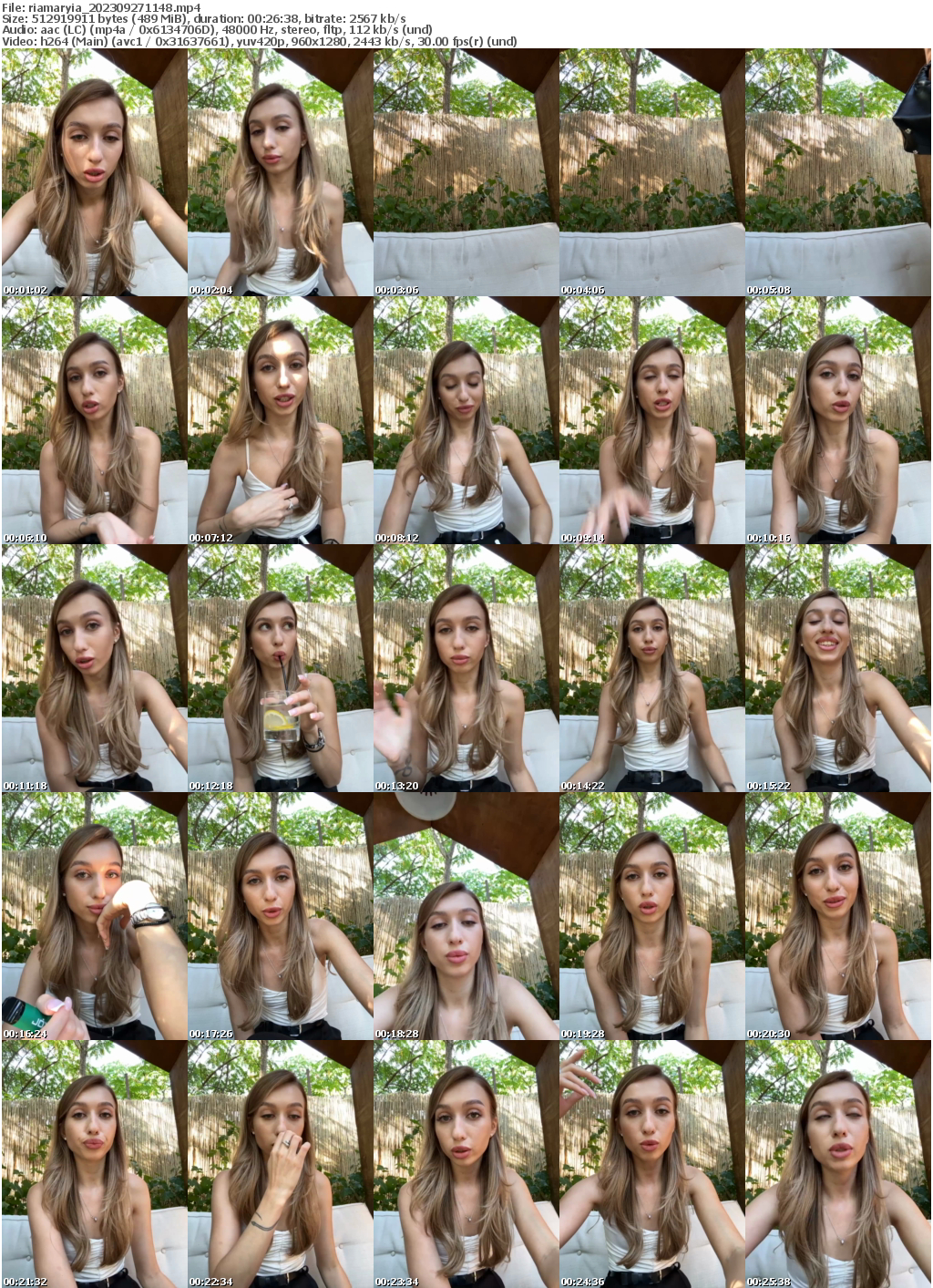 Preview thumb from riamaryia on 2023-09-27 @ bongacams